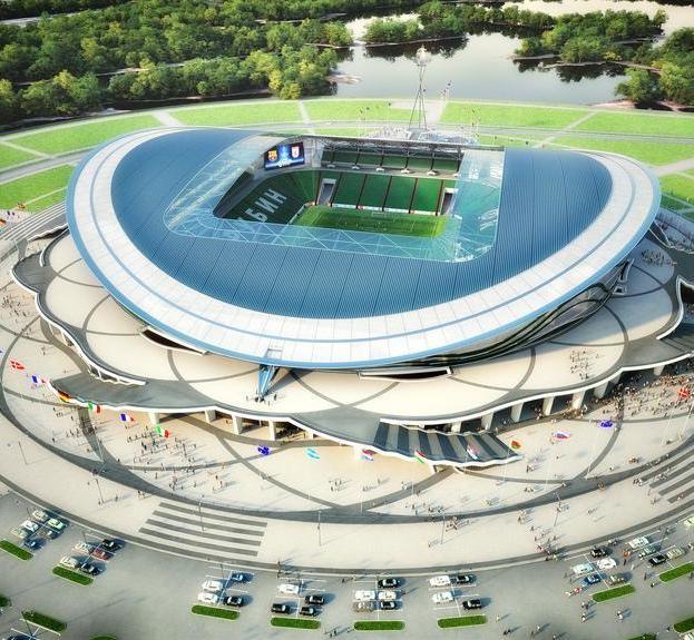 Футбольный стадион "Казань-Арена", Казань 2012-2013